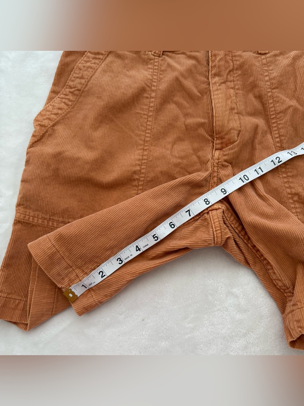 Taylor Stitch The Trail Shorts Size 30 in Apricot Micro Corduroy Surf Culture S - Picture 12 of 12